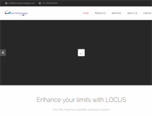 Tablet Screenshot of locustechnologies.com